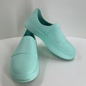 Gales Frontline Nurse Shoes Womens 8.5 Mens 6.5 Slip Resistant Waterproof Green